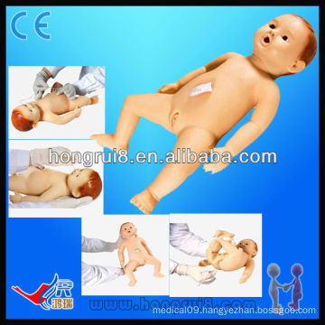 Advanced high quality baby nursing models medical science dolls baby nursing manikin